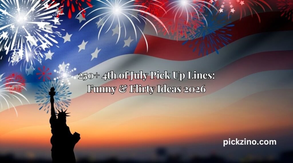 250+ 4th of July Pick Up Lines: Funny & Flirty Ideas (2026)