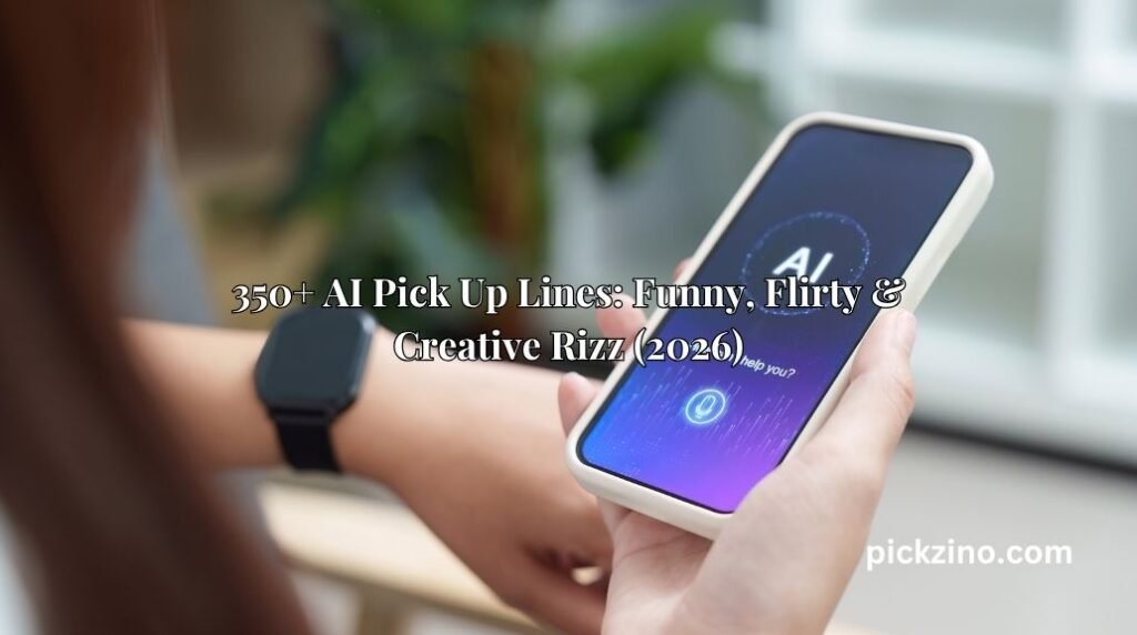 350+ AI Pick Up Lines: Funny, Flirty & Creative Rizz (2026)
