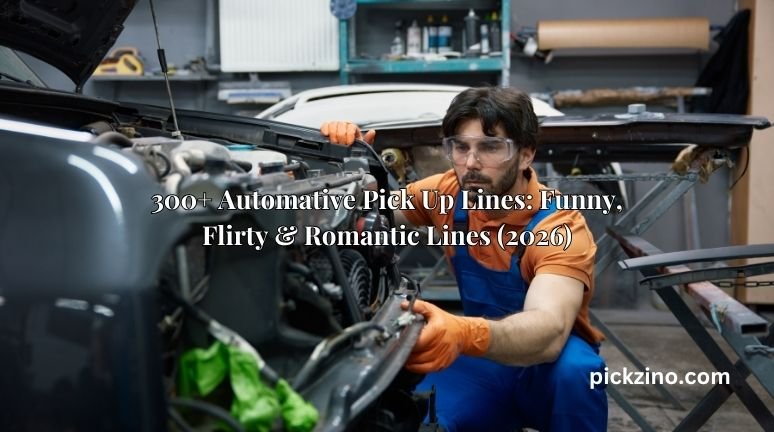 300+ Automotive Pick Up Lines: Funny, Flirty & Cute (2026)