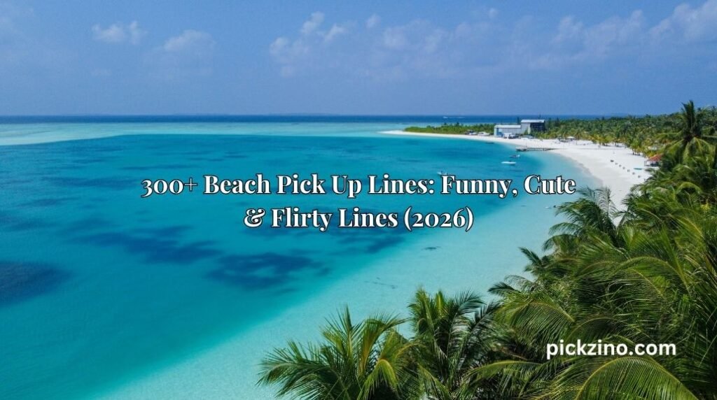 300+ Beach Pick Up Lines: Funny, Cute & Flirty Lines (2026)