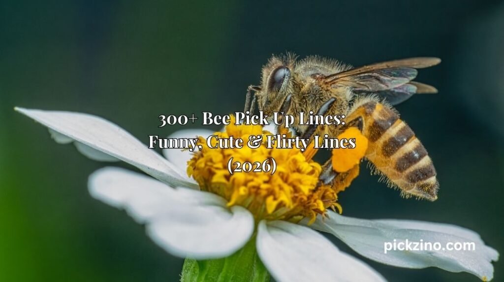 300+ Bee Pick Up Lines: Funny, Cute & Flirty Lines (2026)