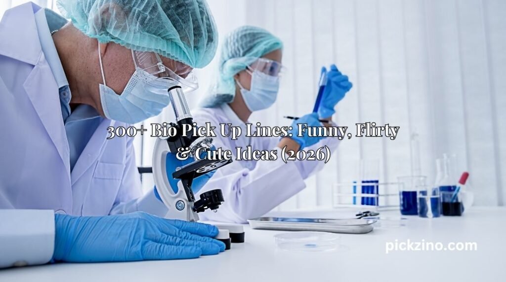 300+ Bio Pick Up Lines: Funny, Flirty & Cute Ideas (2026)