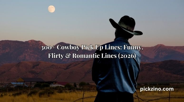 300+ Cowboy Pick Up Lines: Funny, Flirty & Romantic Lines (2026)