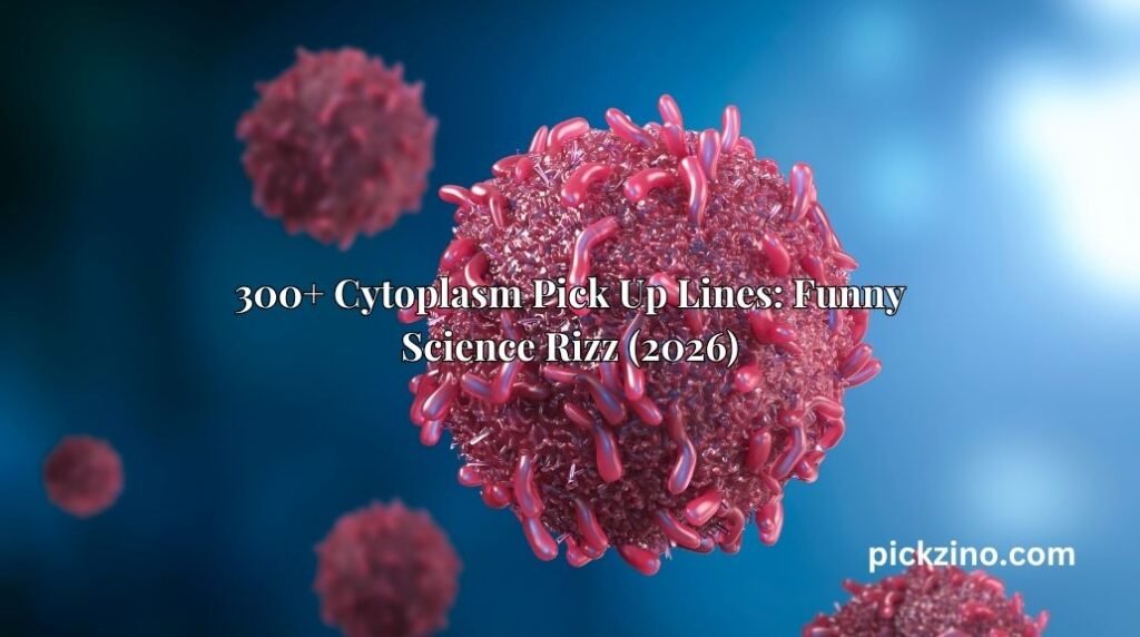 300+ Cytoplasm Pick Up Lines: Funny Science Rizz (2026)