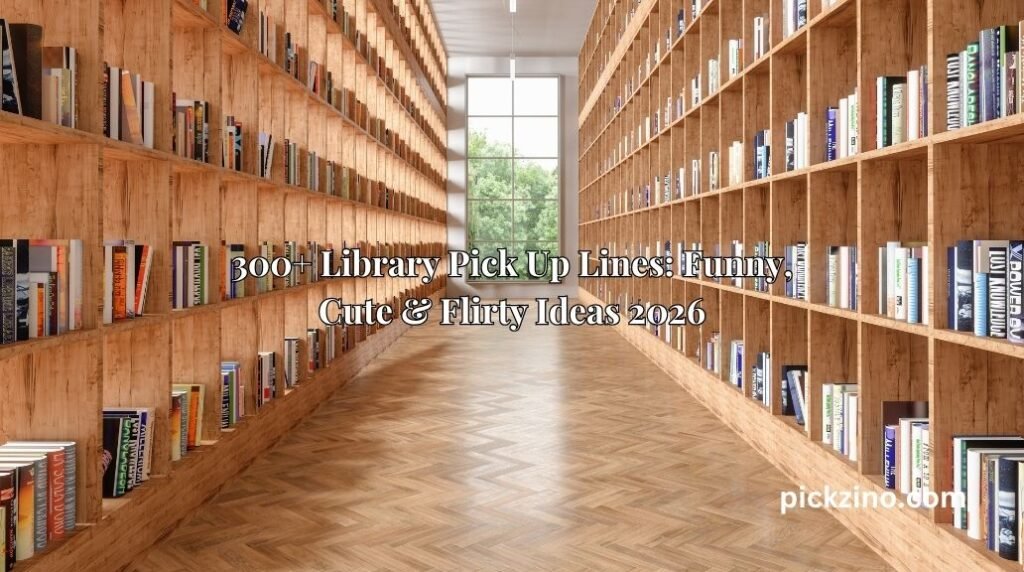 300+ Library Pick Up Lines: Funny, Cute & Flirty Ideas (2026)