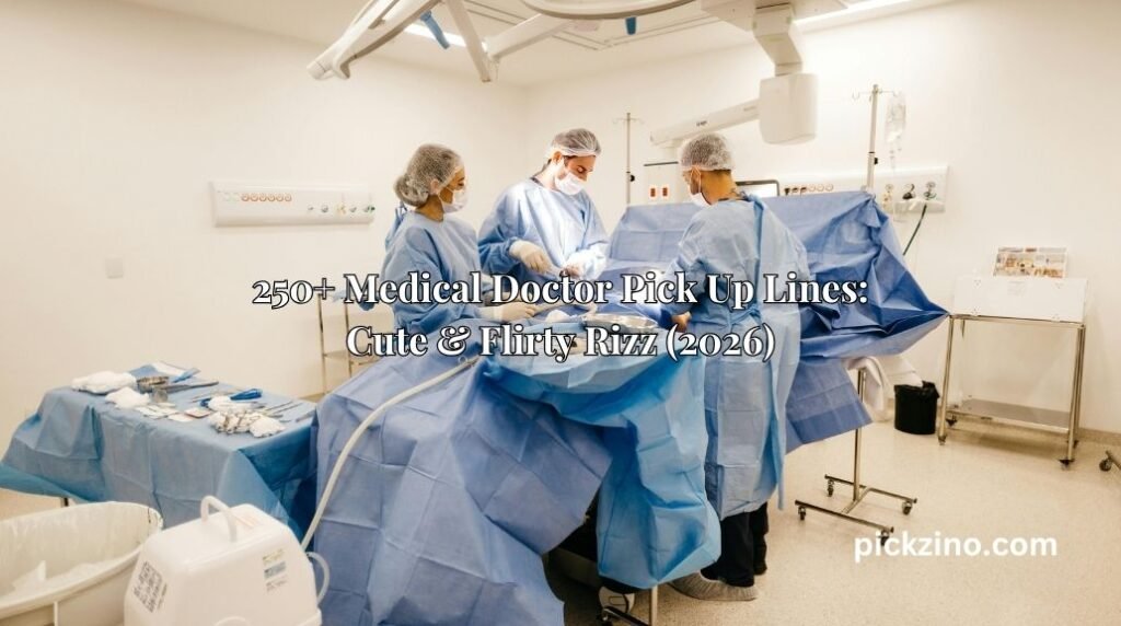 250+ Medical Doctor Pick Up Lines: Cute & Flirty Rizz (2026)