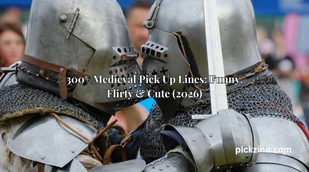 300+ Medieval Pick Up Lines: Funny, Flirty & Cute (2026)