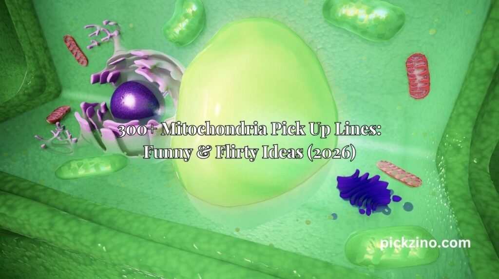 300+ Mitochondria Pick Up Lines: Funny & Flirty Ideas (2026)