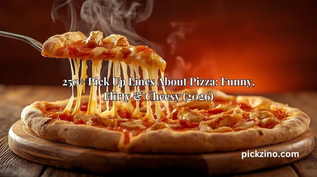 250+ Pick Up Lines About Pizza: Funny, Flirty & Cheesy (2026)
