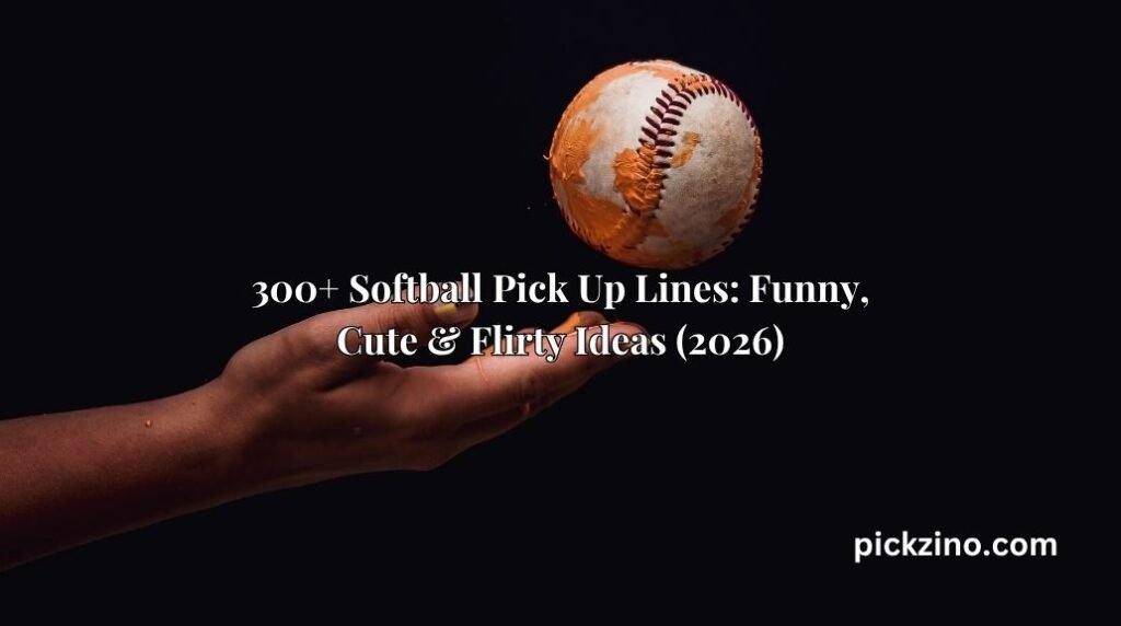 300+ Softball Pick Up Lines: Funny, Cute & Flirty Ideas (2026)