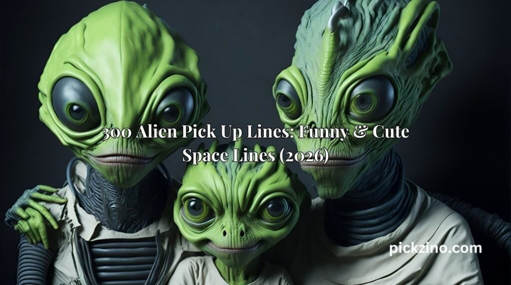 300 Alien Pick Up Lines: Funny & Cute Space Lines (2026)