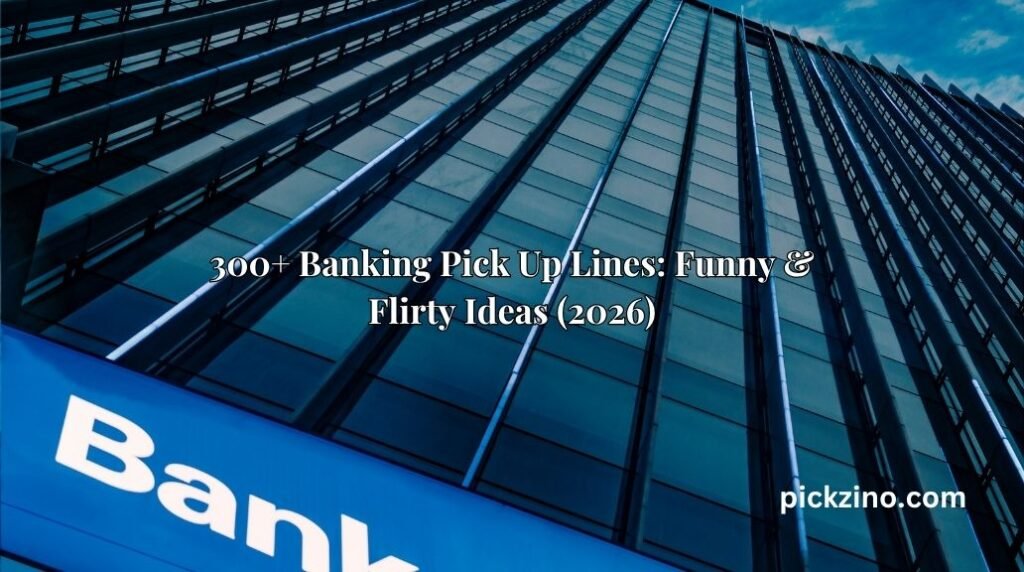 300+ Banking Pick Up Lines: Funny & Flirty Ideas (2026)