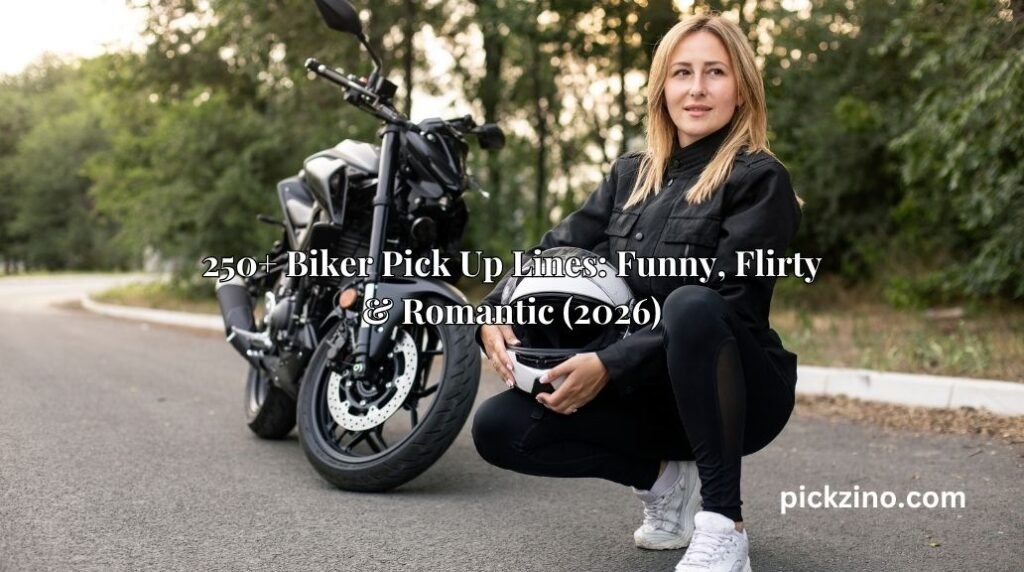 250+ Biker Pick Up Lines: Funny, Flirty & Romantic (2026)