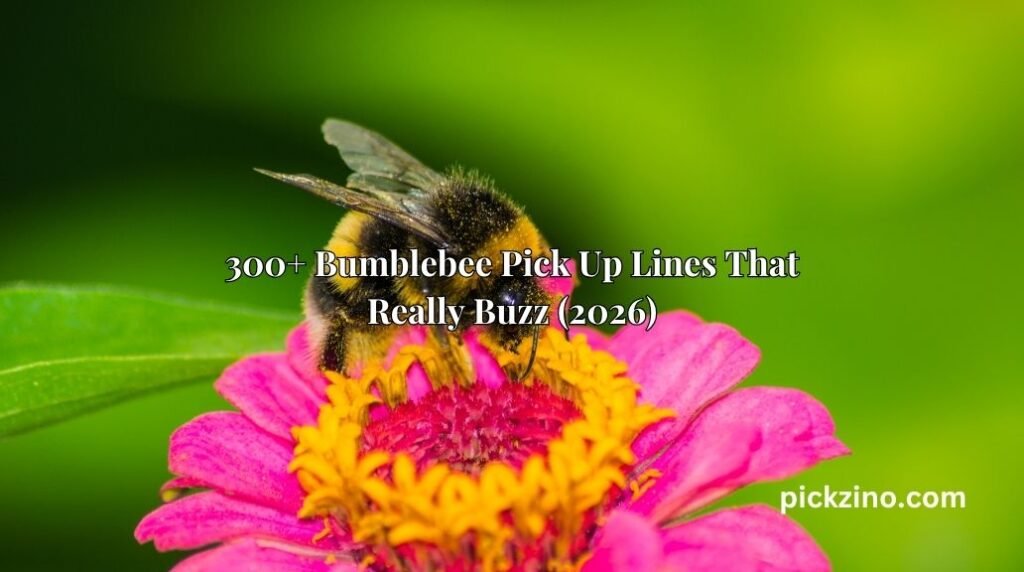 300+ Bumblebee Pick Up Lines That Really Buzz (2026)