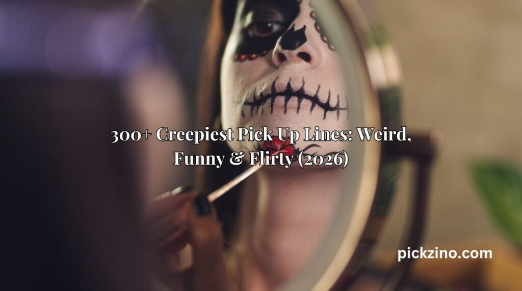 300+ Creepiest Pick Up Lines: Weird, Funny & Flirty (2026)