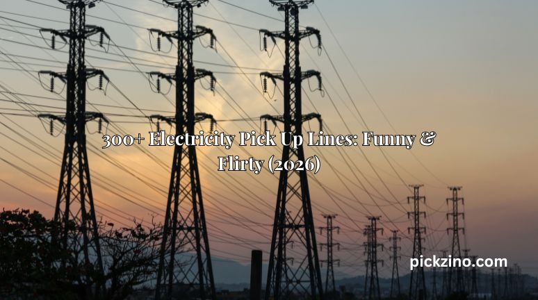 300+ Electricity Pick Up Lines: Funny & Flirty (2026)
