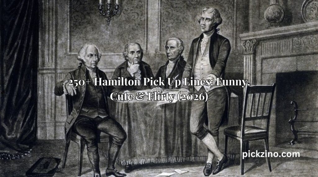 250+ Hamilton Pick Up Lines: Funny, Cute & Flirty (2026)