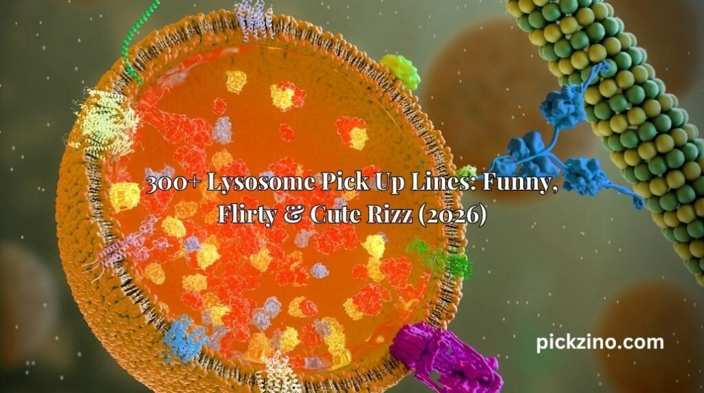 300+ Lysosome Pick Up Lines: Funny, Flirty & Cute Rizz (2026)