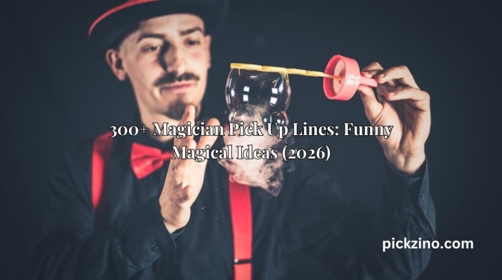 300+ Magician Pick Up Lines: Funny Magical Ideas (2026)