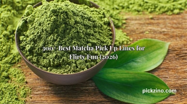 300+ Best Matcha Pick Up Lines for Flirty Fun (2026)