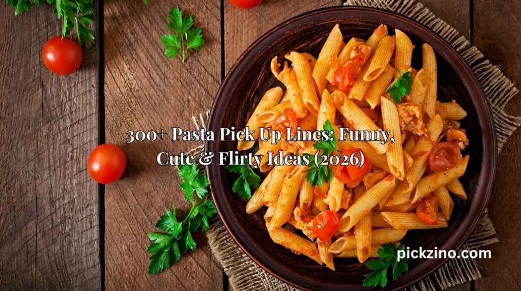 300+ Pasta Pick Up Lines: Funny, Cute & Flirty Ideas (2026)