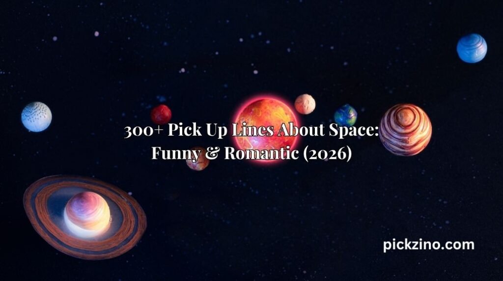 300+ Pick Up Lines About Space: Funny & Romantic (2026)