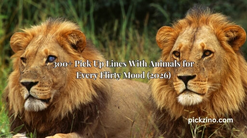 300+ Pick Up Lines With Animals for Every Flirty Mood (2026)