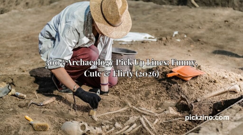 300+ Archaeology Pick Up Lines: Funny, Cute & Flirty (2026)