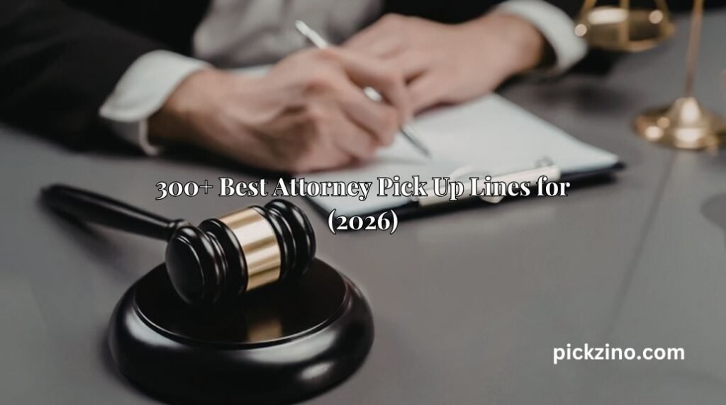 300+ Best Attorney Pick Up Lines for (2026)