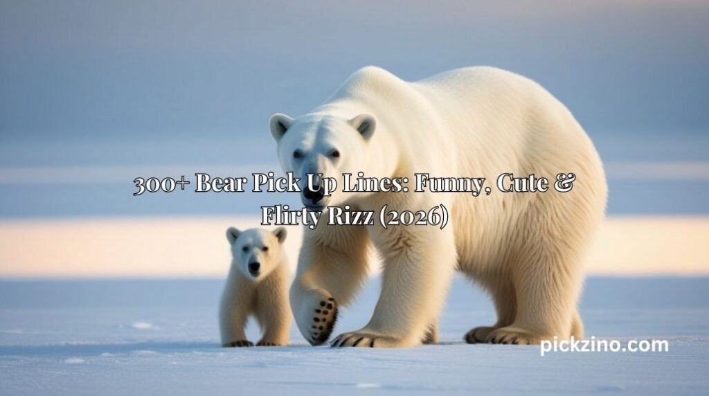 300+ Bear Pick Up Lines: Funny, Cute & Flirty Rizz (2026)