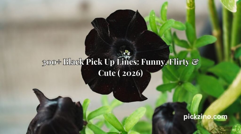 300+ Black Pick Up Lines: Funny, Flirty & Cute ( 2026)