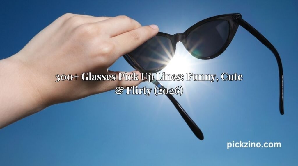 300+ Glasses Pick Up Lines: Funny, Cute & Flirty (2026)
