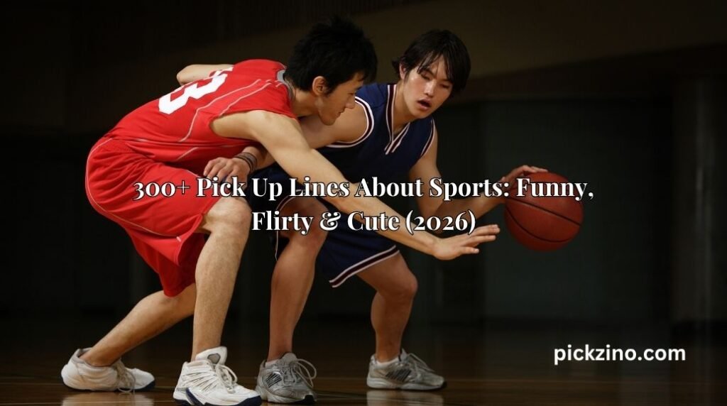 300+ Pick Up Lines About Sports: Funny, Flirty & Cute (2026)