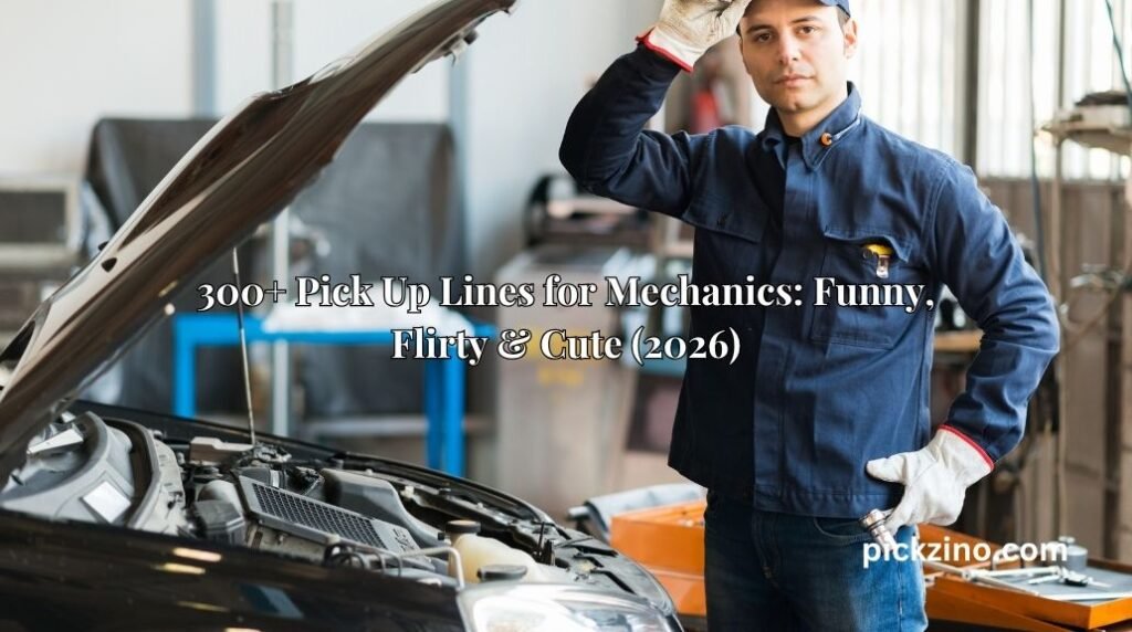 300+ Pick Up Lines for Mechanics: Funny, Flirty & Cute (2026)