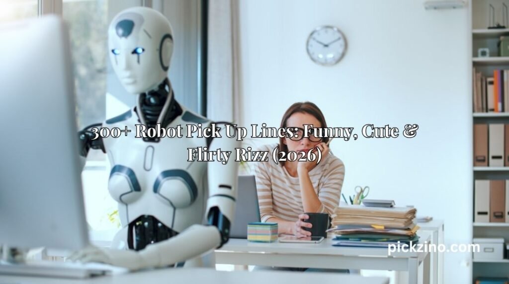 300+ Robot Pick Up Lines: Funny, Cute & Flirty Rizz (2026)