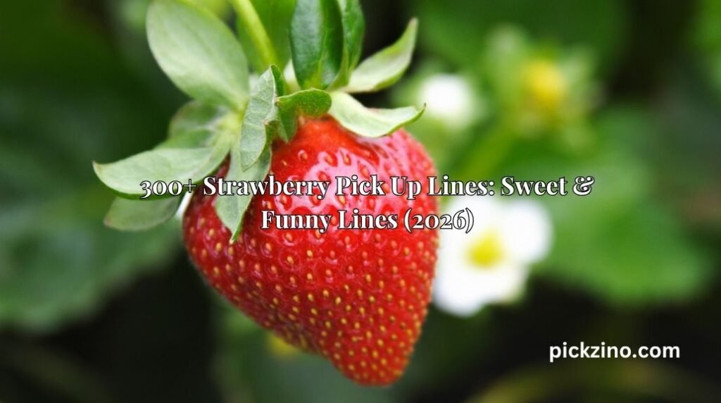 300+ Strawberry Pick Up Lines: Sweet & Funny Lines (2026)