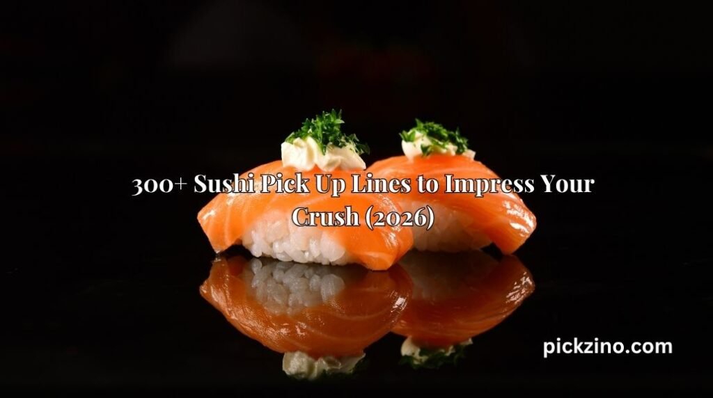 300+ Sushi Pick Up Lines to Impress Your Crush (2026)