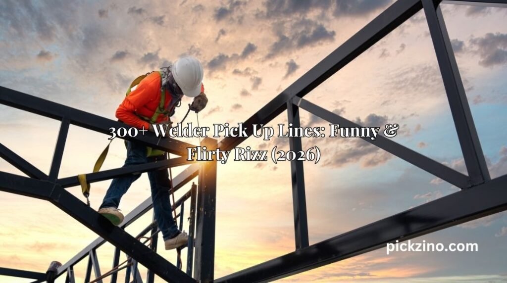 300+ Welder Pick Up Lines: Funny & Flirty Rizz (2026)